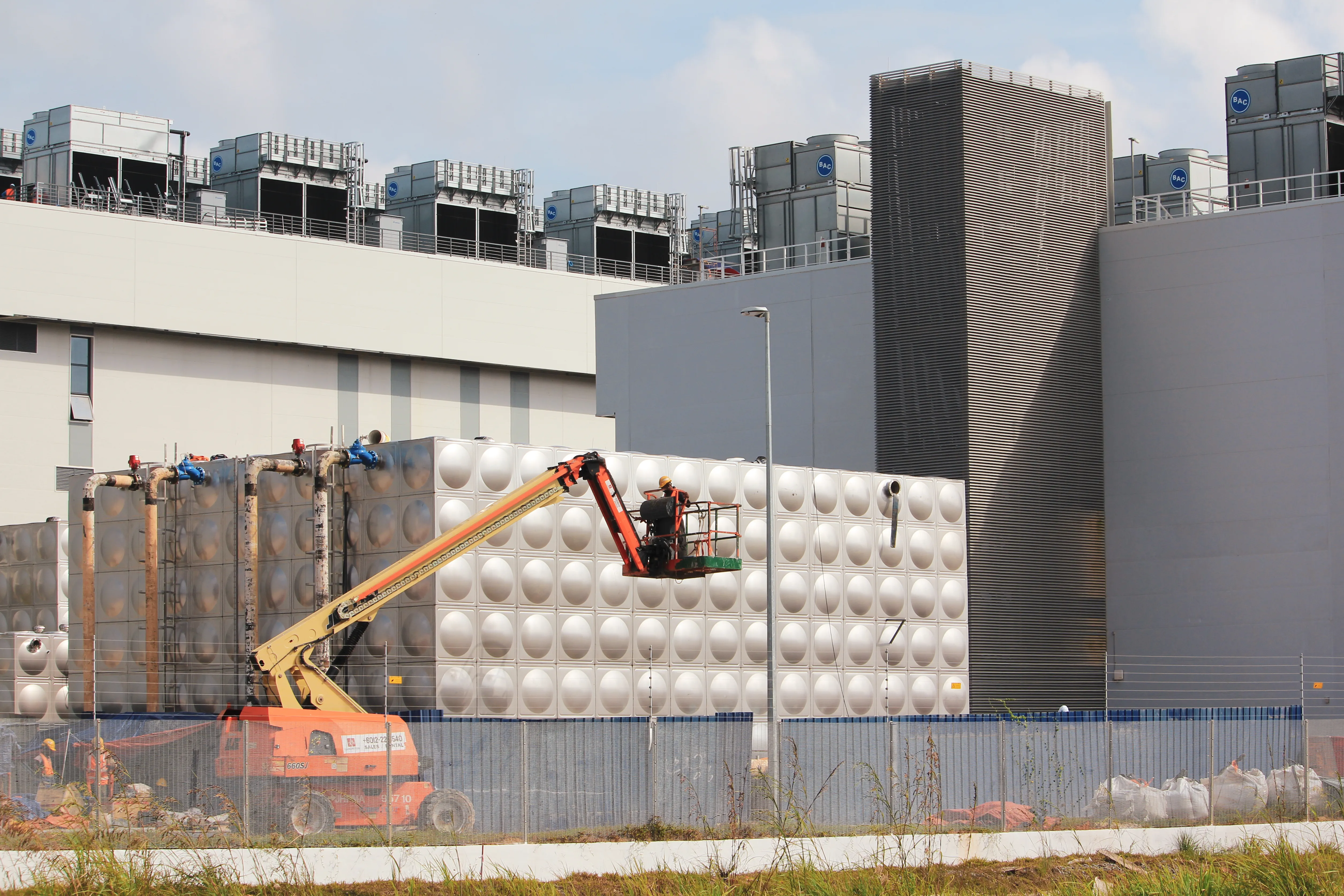 Construction of data center